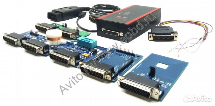 Программатор iprog + 7 адаптеров