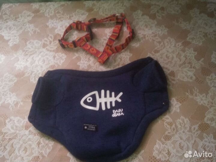 Кофта и шлейка на маленькую собачку