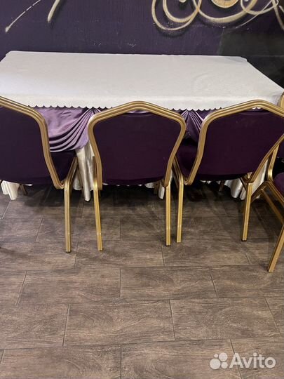 Стулья, посуда, скатерти в аренду