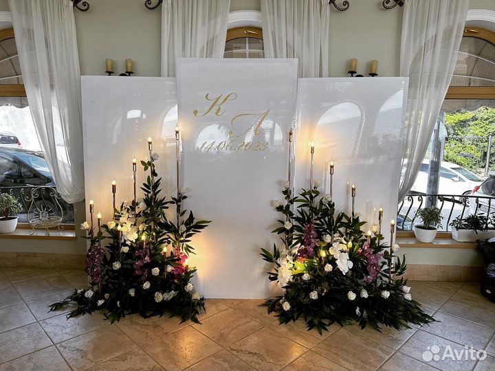 Свадебное оформление, декор