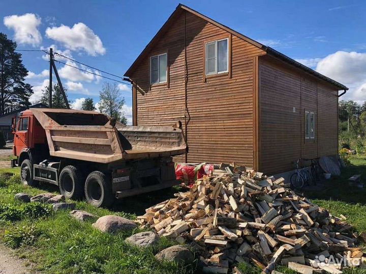 Дрова. Колотые