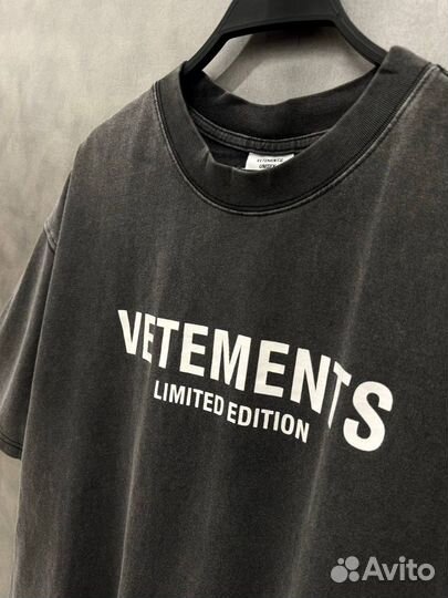 Футболка мужская vetements limited оверсайз