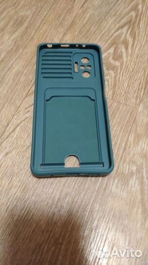 Чехол на Xiaomi Redmi Note 10 Pro зеленый