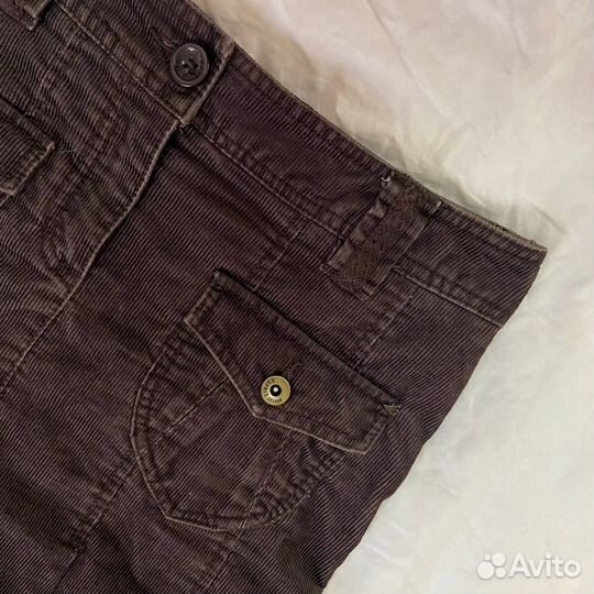 Вельветовая юбка винтаж