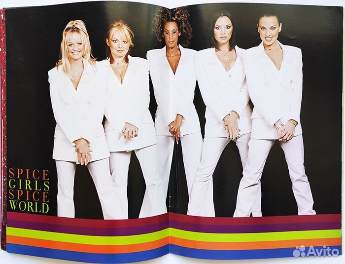 Книга к туру Spice Girls - Spiceworld Tour Book