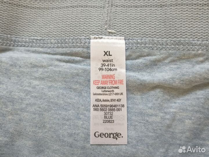 Новые мужские боксеры 3ш George XL 56-58