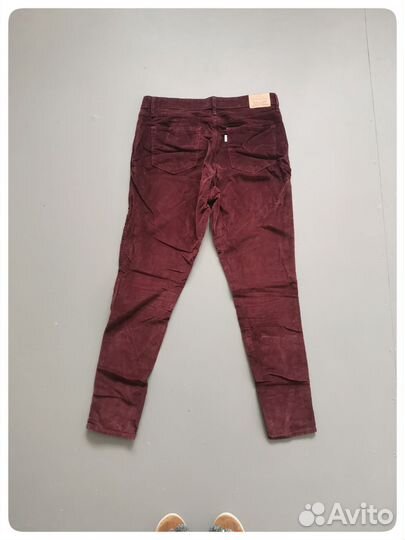 Джинсы вельветовые Levi's 721. Оригинал