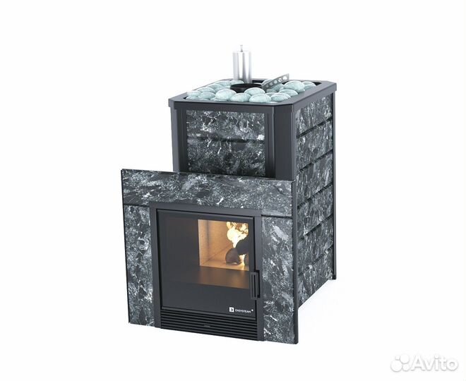 Печь для коммерческой бани Ялта 15К в камне