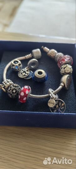 Браслет Pandora с шармами
