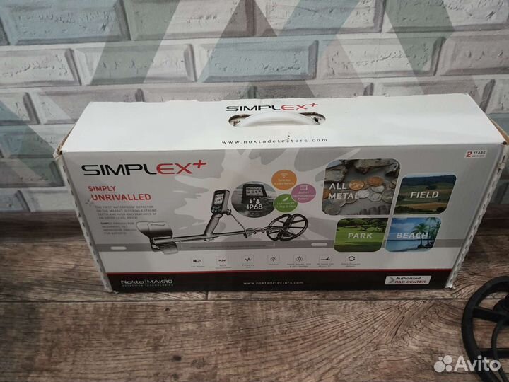 Металлоискатель Nokta Makro Simplex Plus
