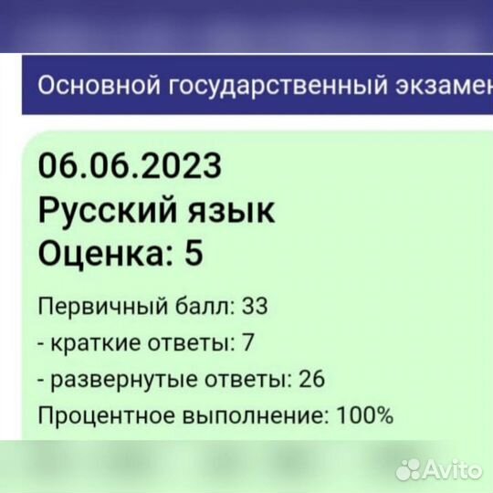 Репетитор по русскому языку и литературе