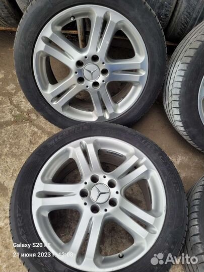 Колёса летние Мерседес R17