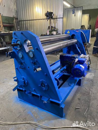 Вальцы Трехвалковый Вальцовочный станок вма-1300*4