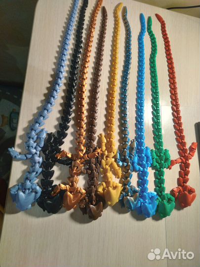 Игрушка Антистресс - шарнирный Дракончик