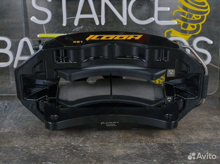 Тюнинг тормоза Nissan March K13, тормоза Icooh X61