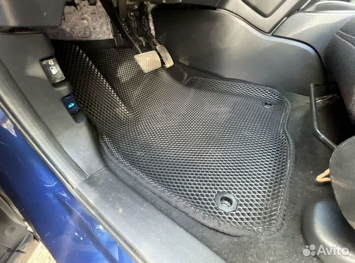 Ева коврики с бортами на тайота камри 50 55