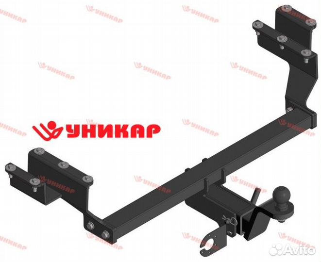 Фаркоп Москвич 3 JAC JS4 с 2022 г. без эл. квадрат