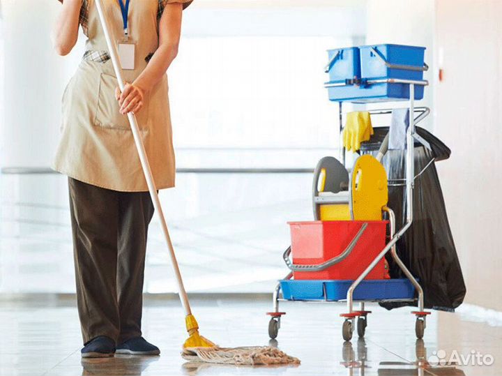 Уборщица (к) на 2 часа в день