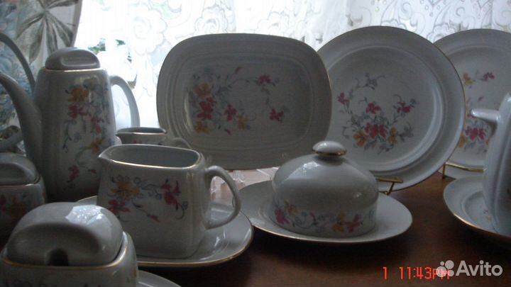 Фарфоровый сервиз германия периода СССР