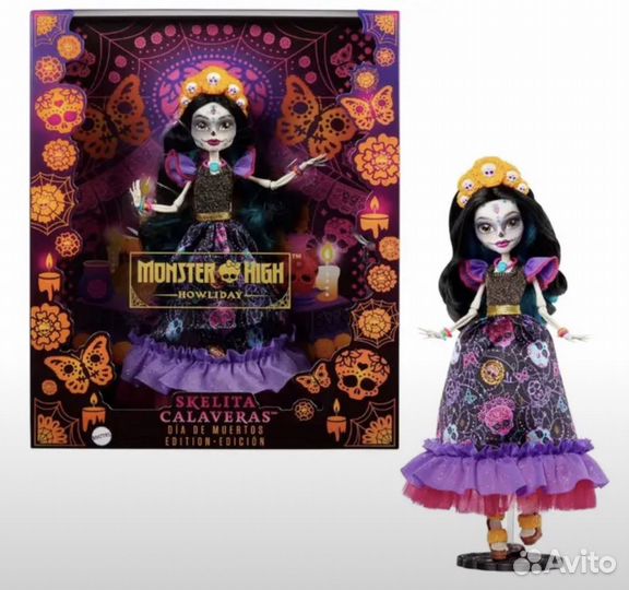 Скелита Калаверас В Наличии Кукла Монстер Хай