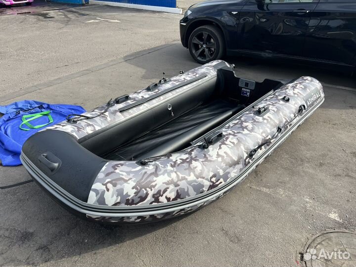 Лодка пвх Адмирал 335 с мотором suzuki 9.9