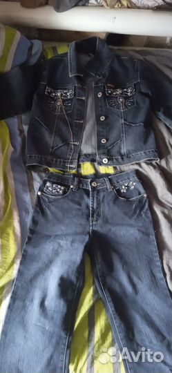 Джинсовый костюм