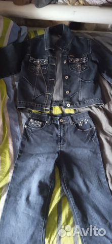 Джинсовый костюм