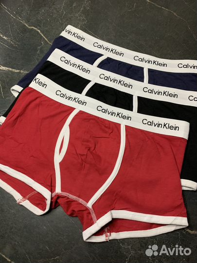 Трусы подростковые боксеры calvin klein