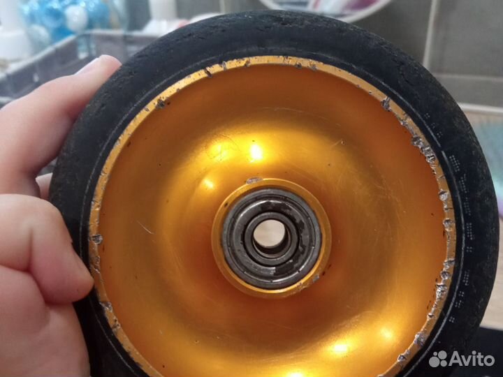 Колесо на трюковой самокат сломоное размер 110 мм