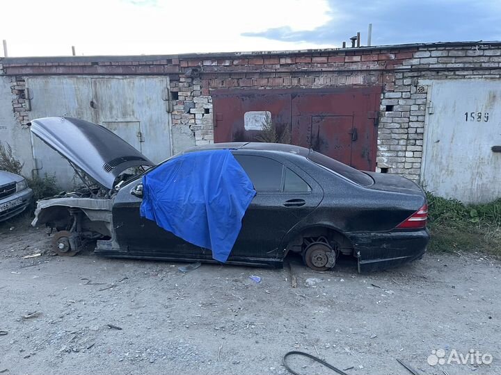 Mercedes w220 разбор