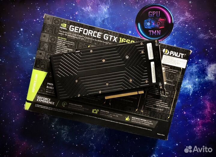 Видеокарта gtx 1660 super 6gb palit