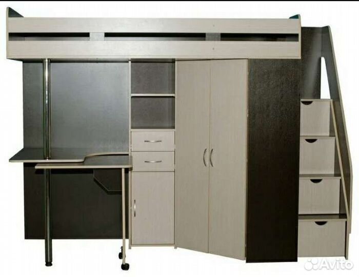 Детская кровать чердак Мийа