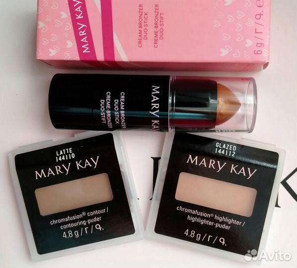 Mary Kay Румяна Хайлайтер Контуринг Бронзер