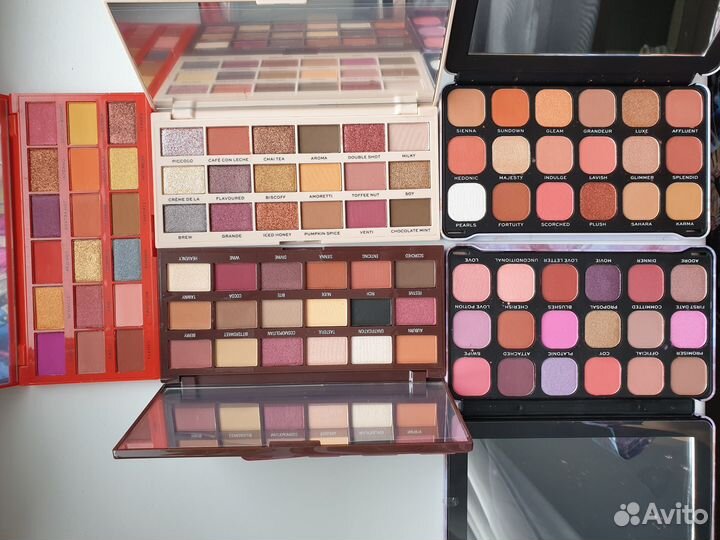 Палетка теней revolution