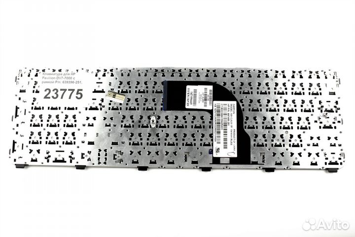 Клавиатура для HP Pavilion DV7-7000 с рамкой p/n: