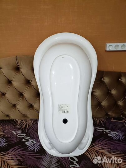 Ванночка для купания Maltex baby со сливом