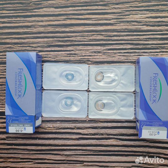 Линзы цветные