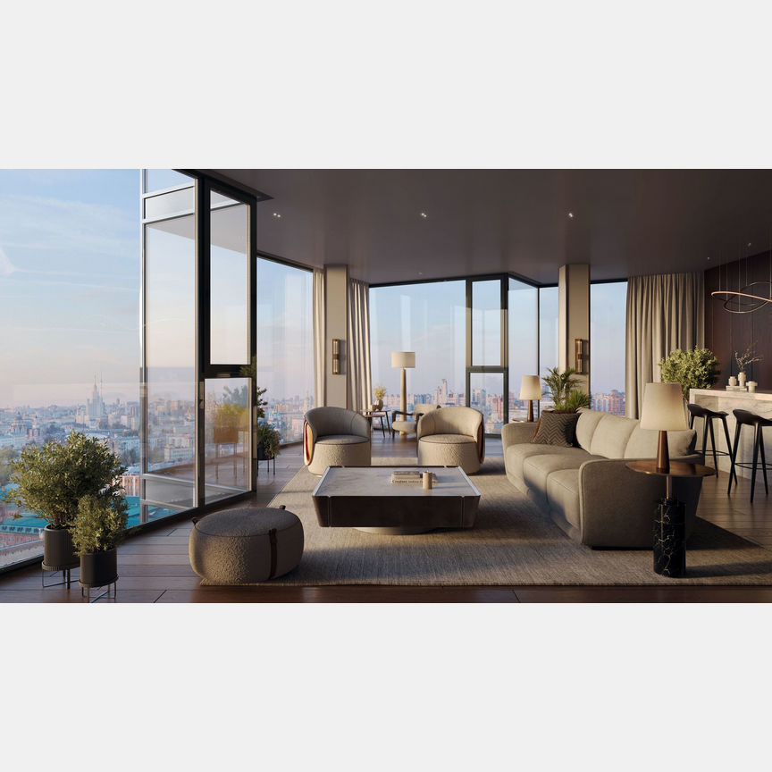 2-к. квартира, 98,4 м², 2/7 эт.