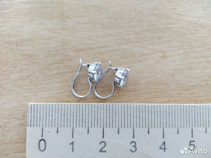 Серьги серебро 925