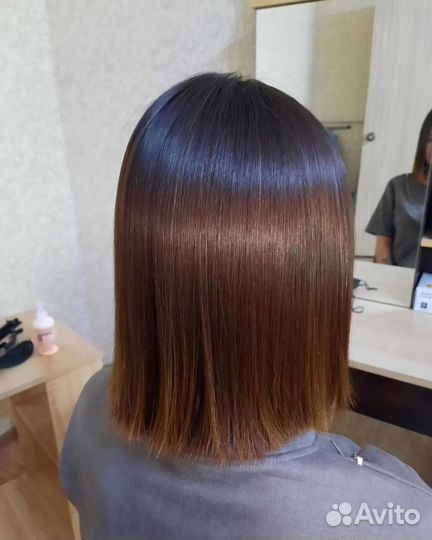 Кератиновое выпрямление и ботокс волос