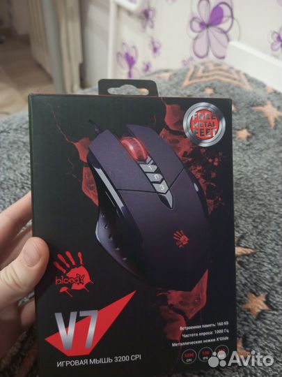 Игровая мышь bloody v7
