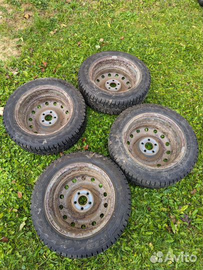 Шины Cordiant Snow Cross на штампованных дисках