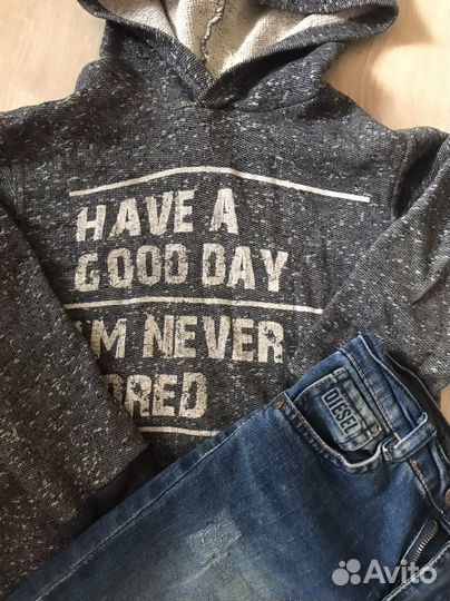 Вещи пакетом на мальчика 122 128