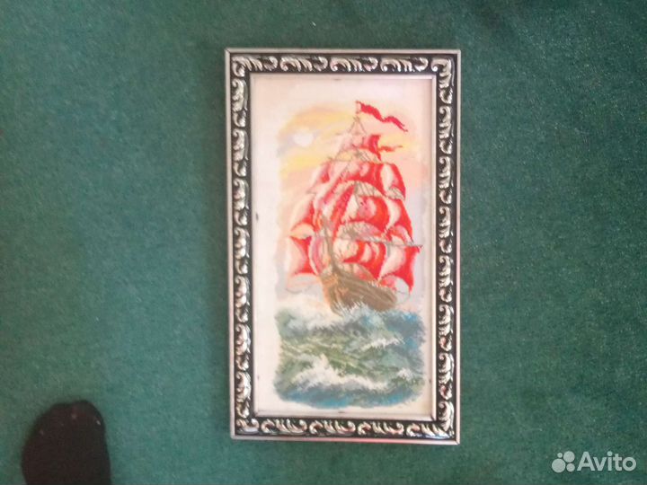 Картина вышитая крестом