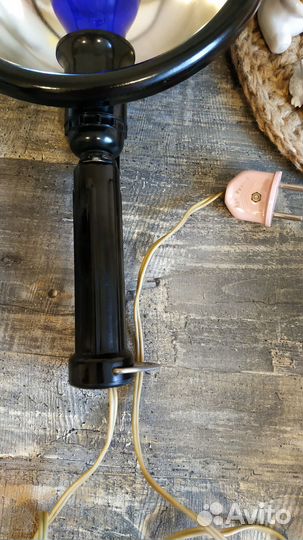 Синяя лампа рефлектор минина