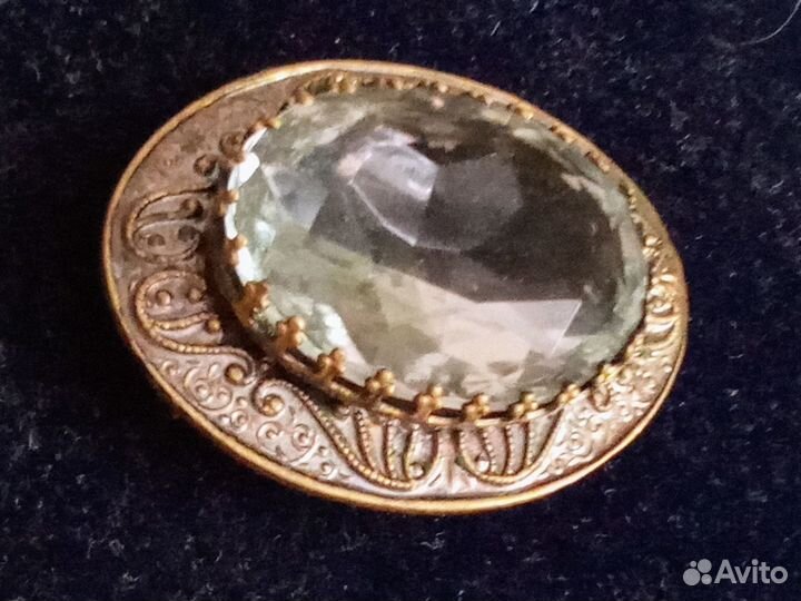 Винтажные броши колье янтарь СССР