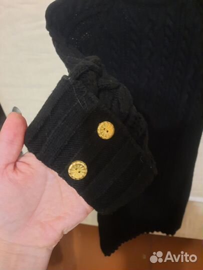 Осенняя тёплая вязаные платья