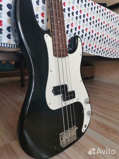 Бас гитара fender squier precission affinity