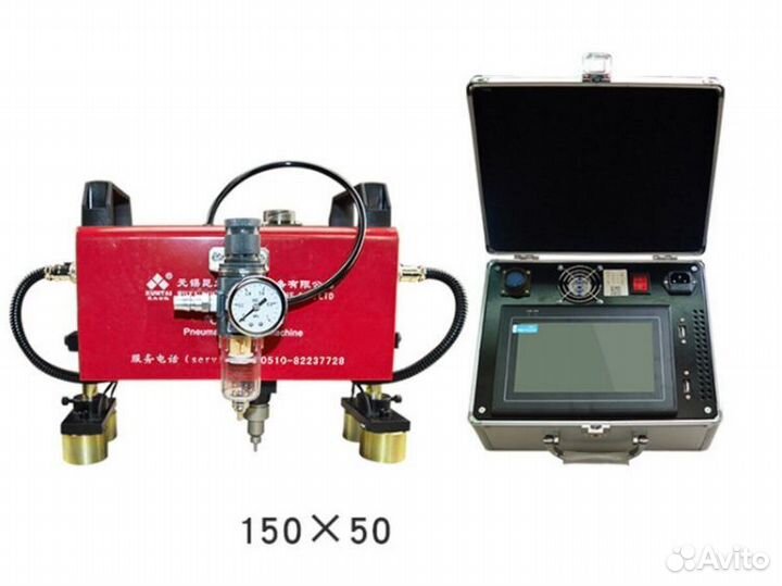Пневматический маркиратор с сенсорным дисплеем для