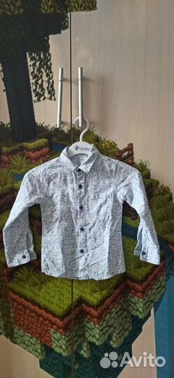 Рубашка для мальчика 86 92